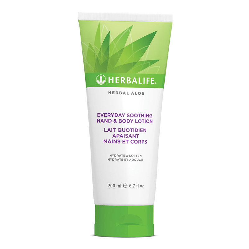 Lotion pour les mains et le corps à l'aloès et aux herbes 200 ml