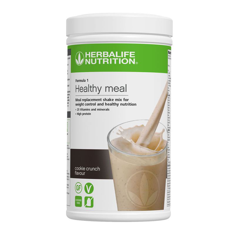 Mélange pour shake nutritionnel Herbalife Formula 1 Healthy Meal - Toutes les saveurs 550 g 