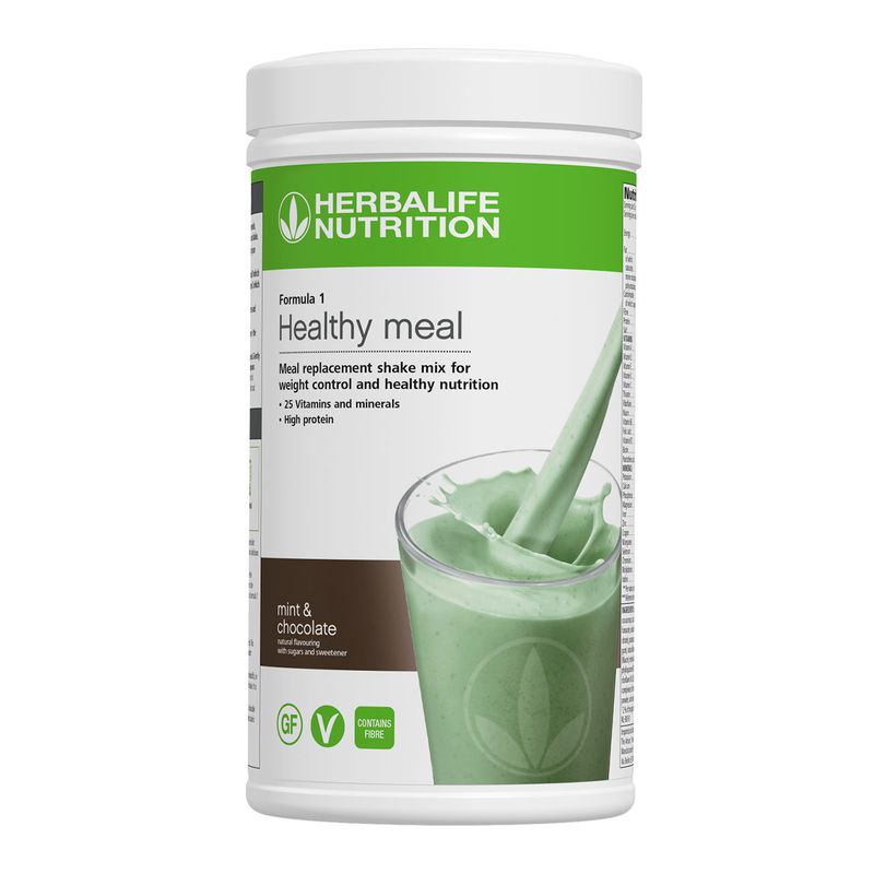 Mélange pour shake nutritionnel Herbalife Formula 1 Healthy Meal - Toutes les saveurs 550 g 