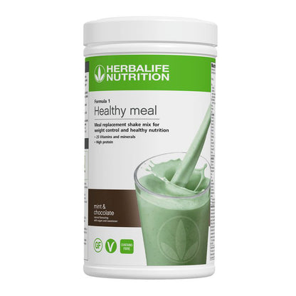 Mélange pour shake nutritionnel Herbalife Formula 1 Healthy Meal - Toutes les saveurs 550 g 