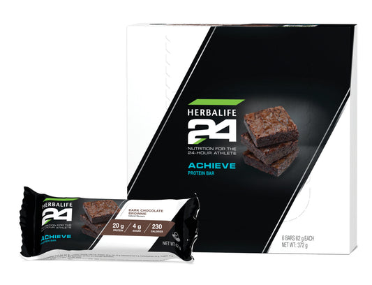 Achieve Protein Bars Chocolate Chip Cookie Dough Or Dark Chocolate Flavour (6 per box)